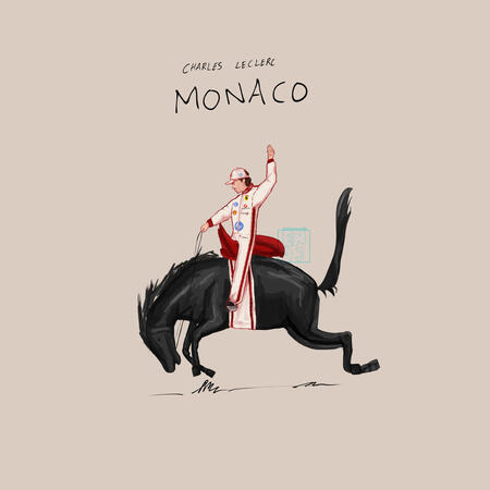 Charles leclerc Monaco
