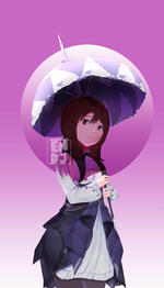 Halfbody/knee up commission for @blownupv8.bsky.social on bluesky