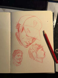 Charles Leclerc sketches